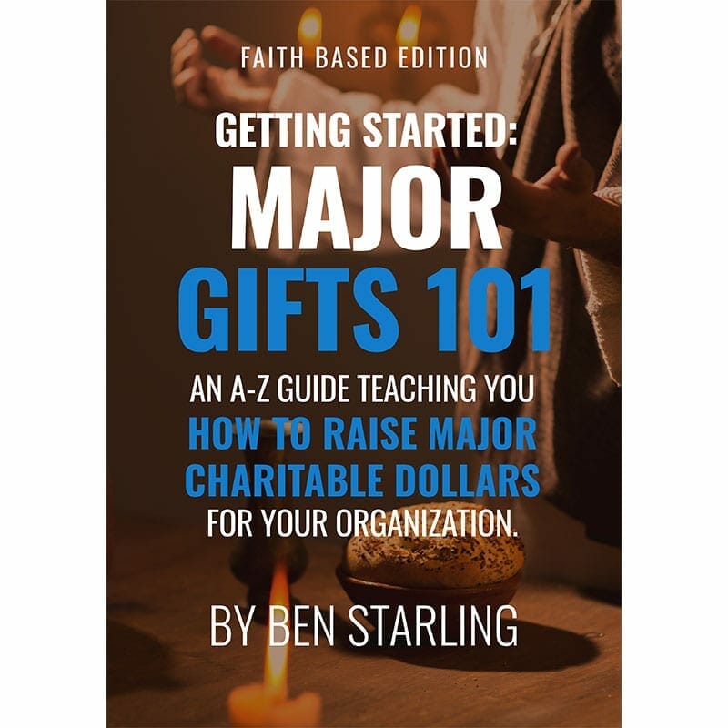 faith-based major gifts 101